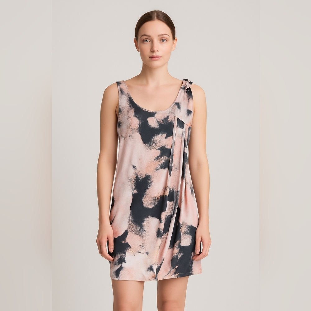 H&M Pink & Gray Dress